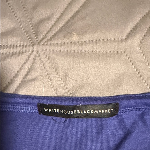 WHBM Royal Blue Camisole with Lace Trim - Picture 3 of 5